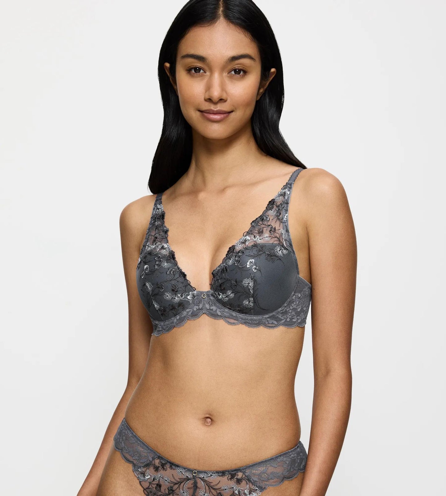 Sensual Spotlight Wired padded bra Pebble Grey
