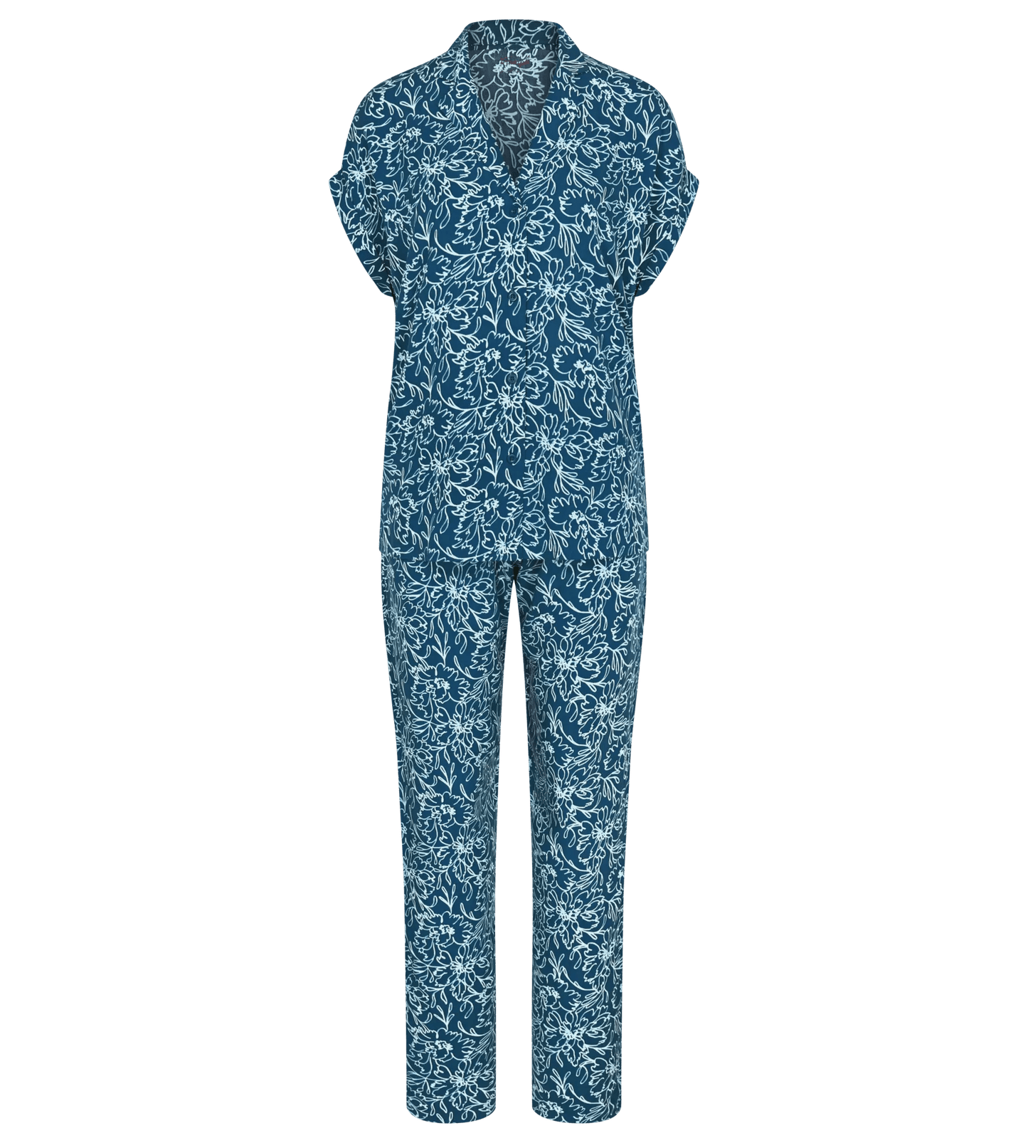 Boyfriend Fit Sea Blue Light Combination