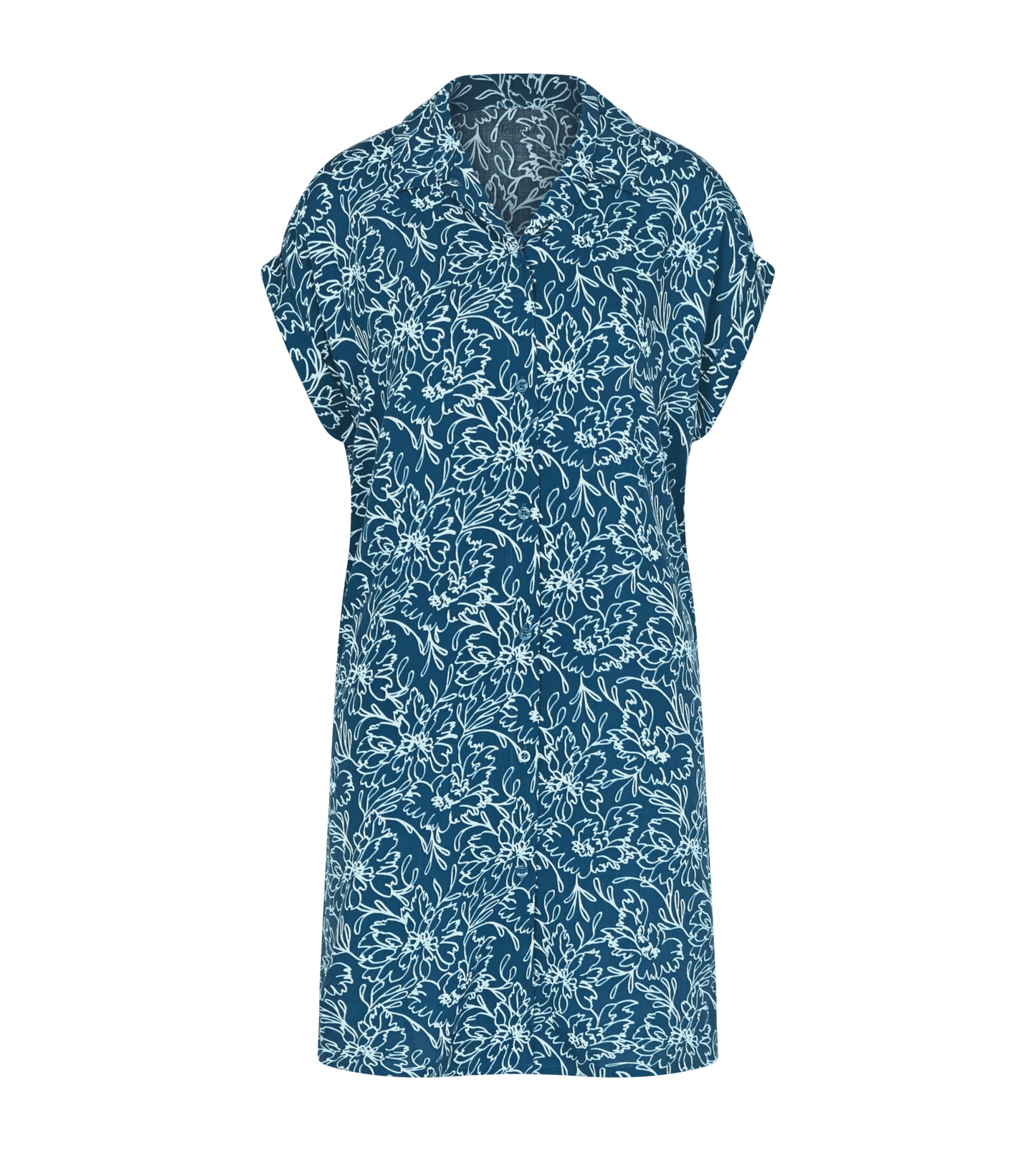 Boyfriend Fit Sea Blue Light Combination