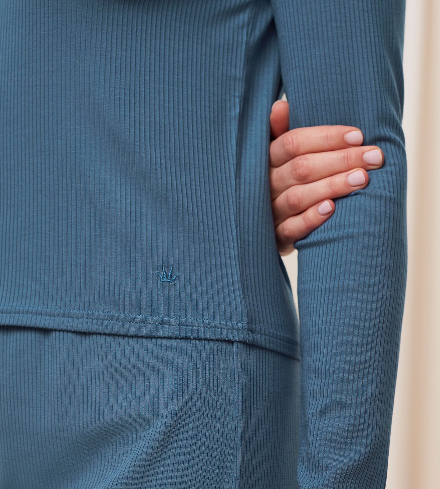 Natural Spotlight Rib Cardigan