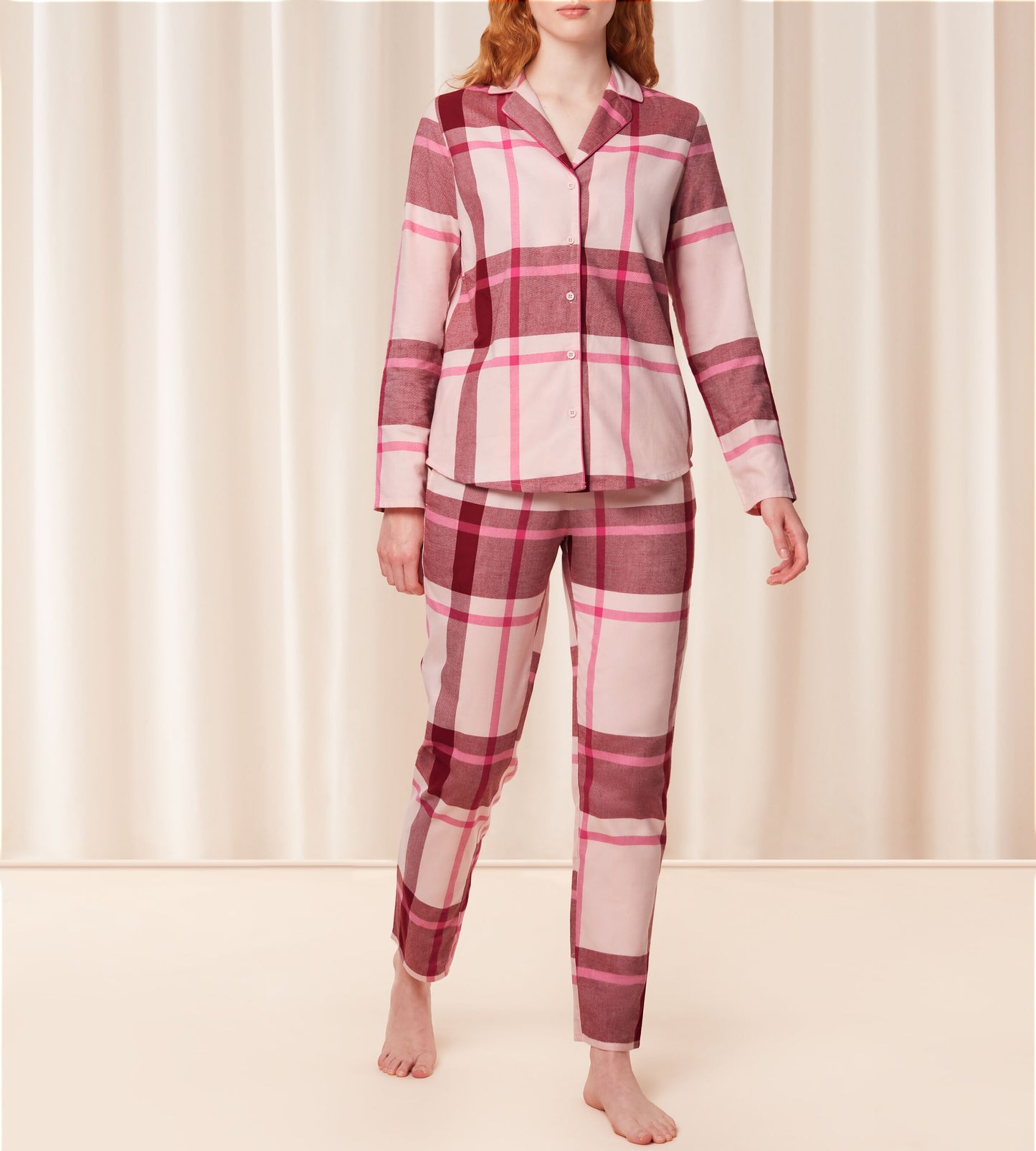 Boyfriend Fit Checks Pyjama Set