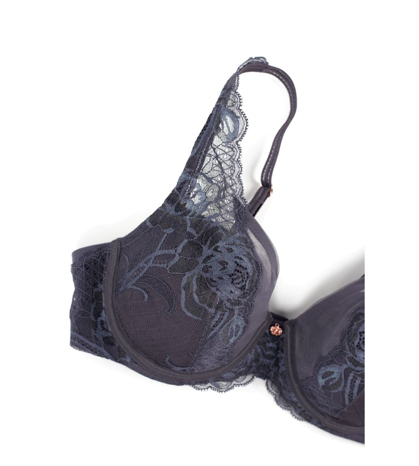 Wild Peony Florale Plunge Bra