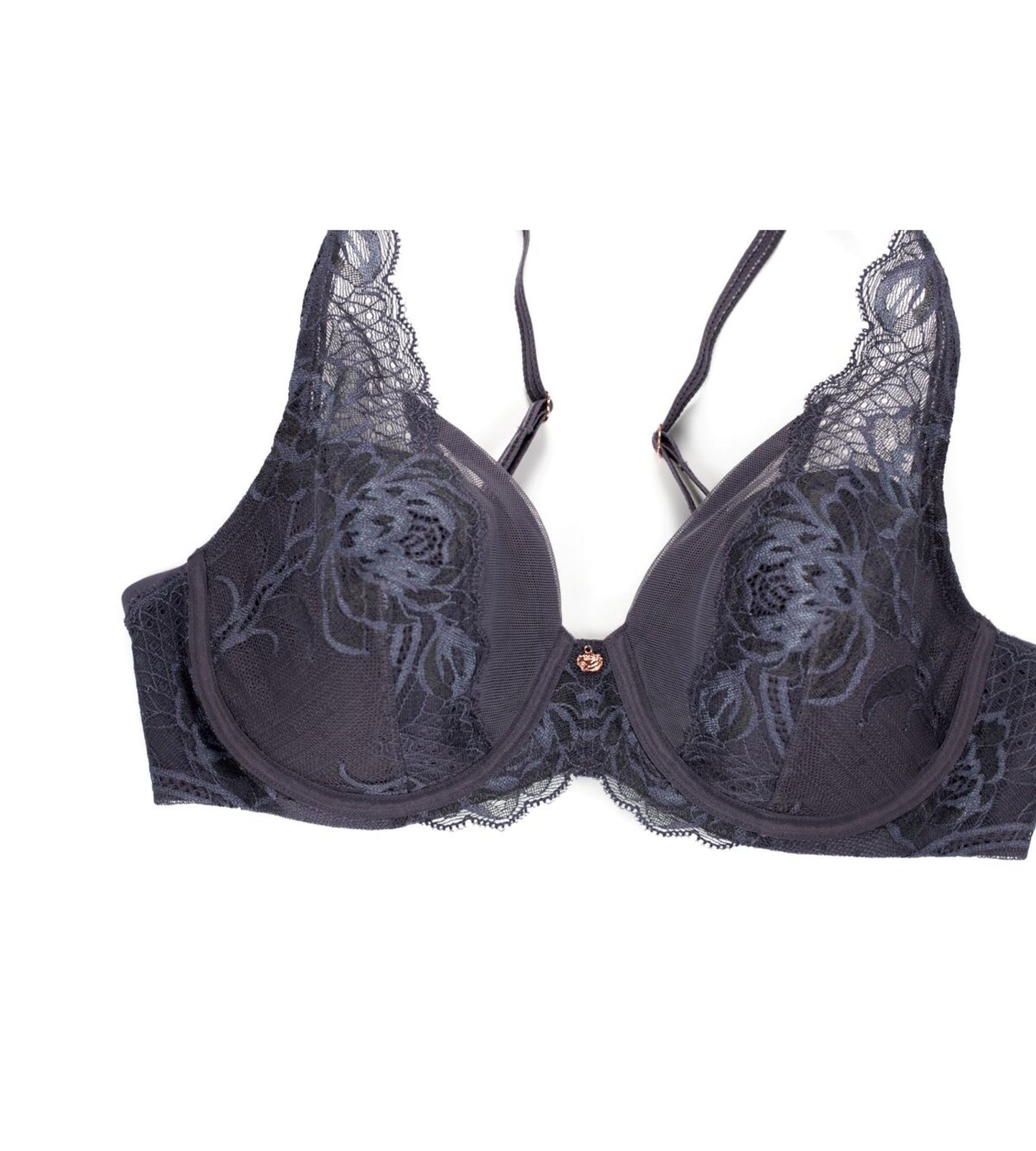 Wild Peony Florale Plunge Bra