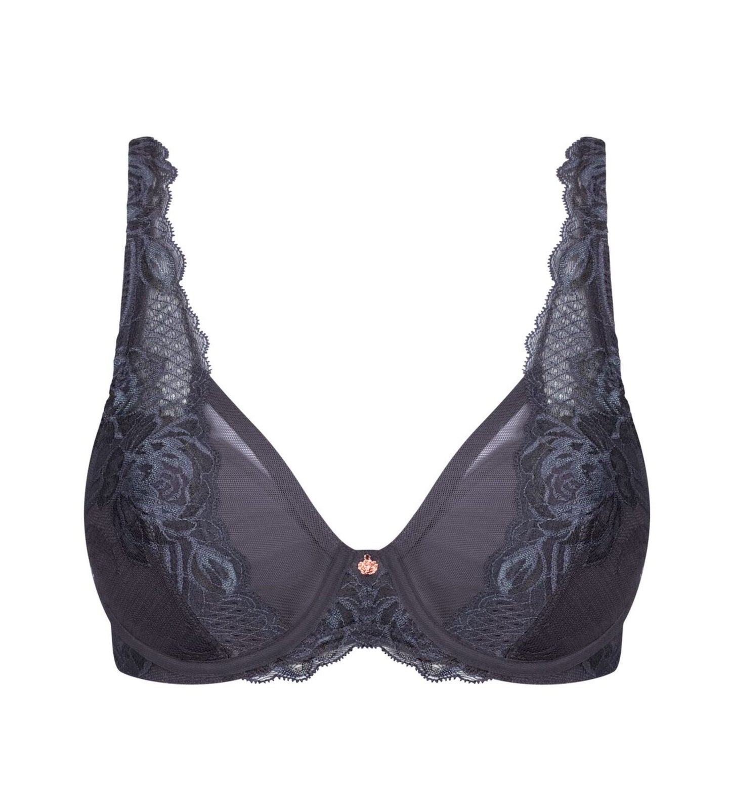Wild Peony Florale Plunge Bra