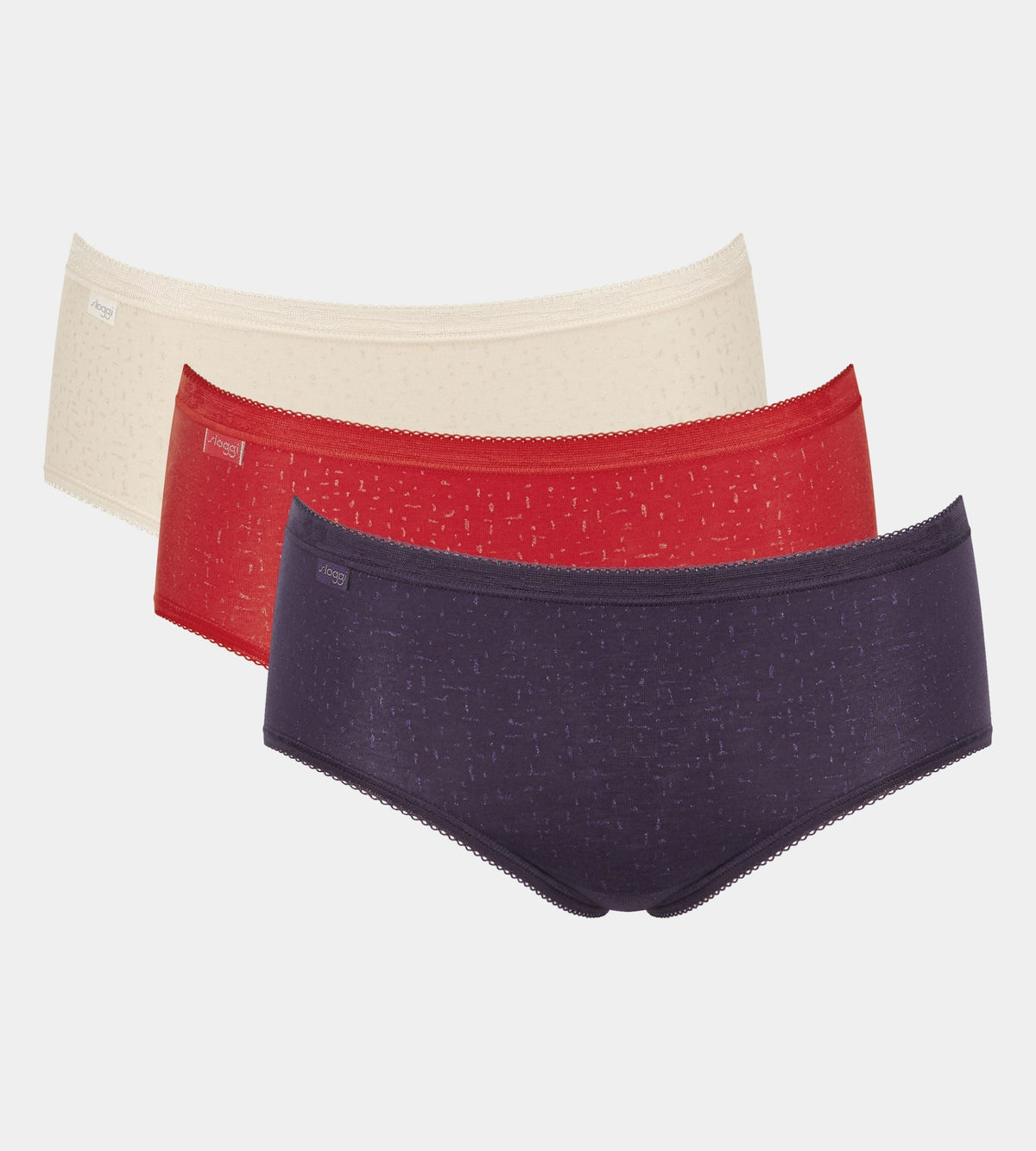 Triumph sloggi Basic+ Holiday | Midi Panty 3-pack Underwear | Lingerie | Swimwear Triumph sloggi Basic+ Holiday | Midi Panty 3-pack Underwear | Lingerie | Swimwear