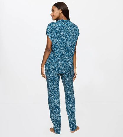 Boyfriend Fit Sea Blue Light Combination