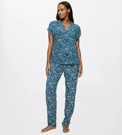 Boyfriend Fit Sea Blue Light Combination