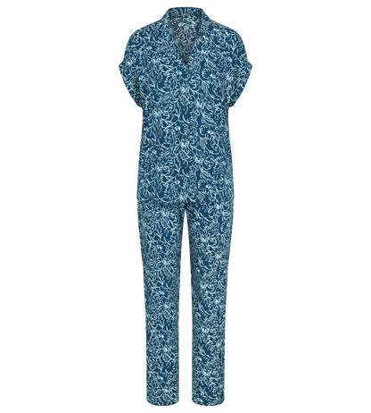 Boyfriend Fit Sea Blue Light Combination