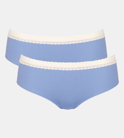 sloggi GO Ribbed Hipster 2-Pack