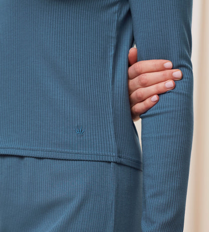 Natural Spotlight Rib Cardigan