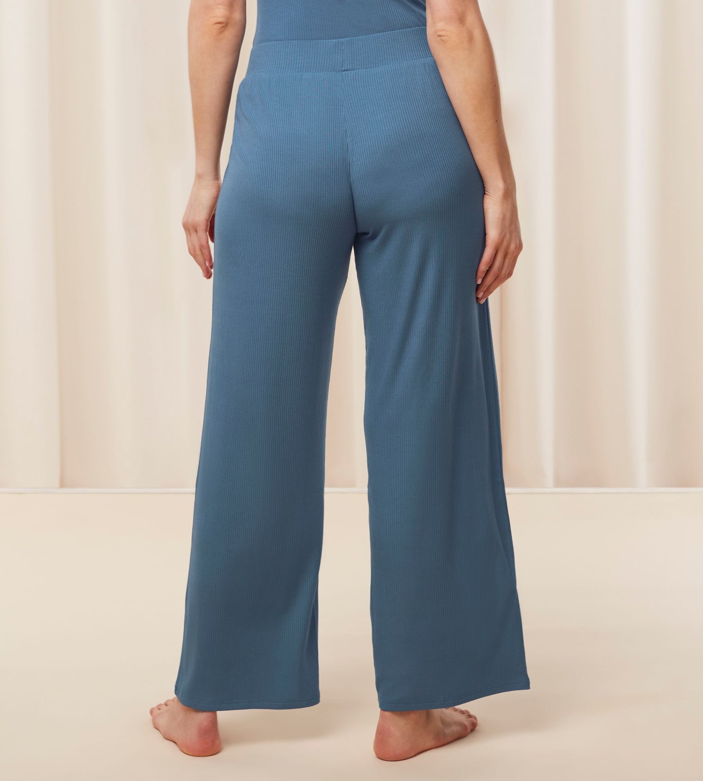 Natural Spotlight Rib Trousers