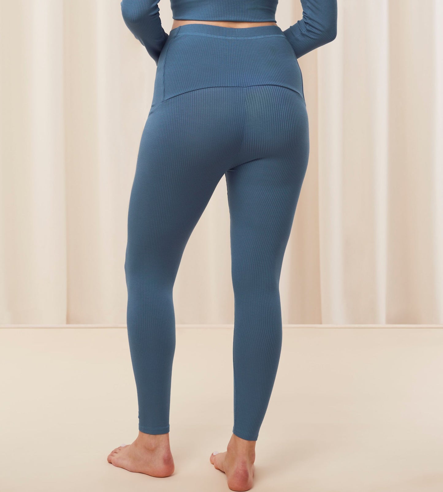 Natural Spotlight Rib Comfort Stretch Trouser