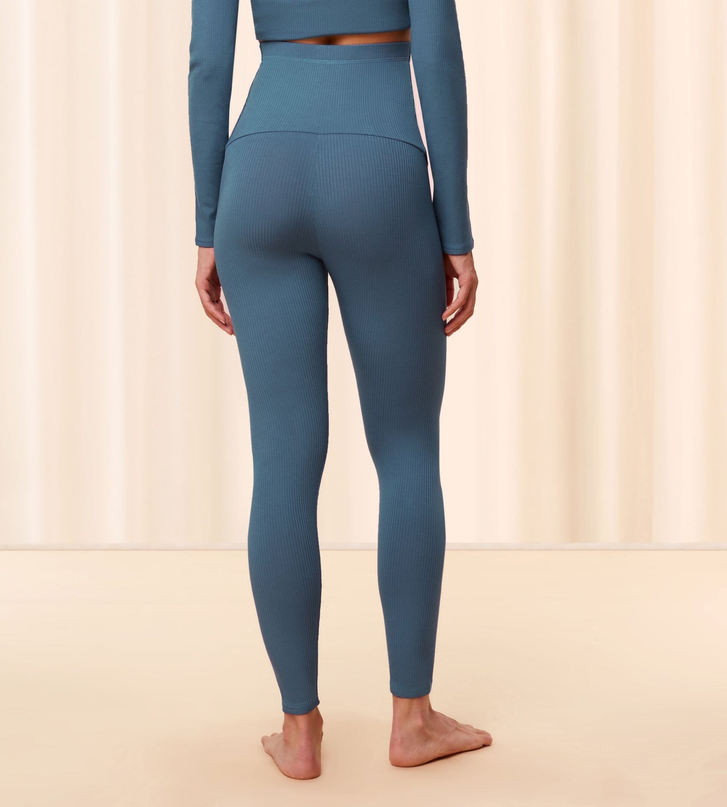 Natural Spotlight Rib Comfort Stretch Trouser