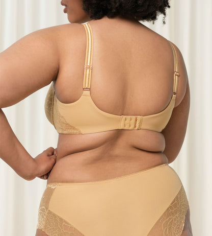 Wild Peony Florale Plunge Bra